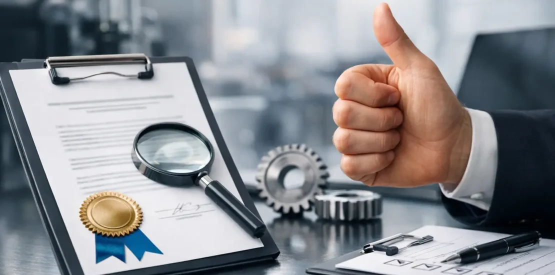 Certificare ISO pentru procese controlate